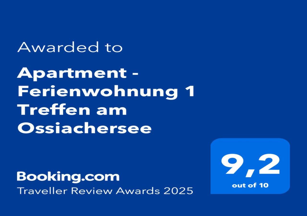 Apartment - Ferienwohnung 1 Treffen Am Ossiachersee Dış mekan fotoğraf